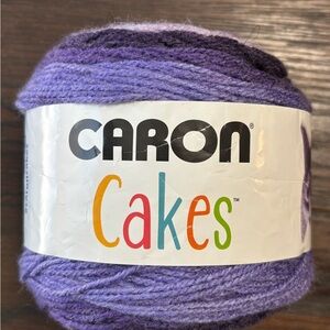Caron Cakes Purple Yarn